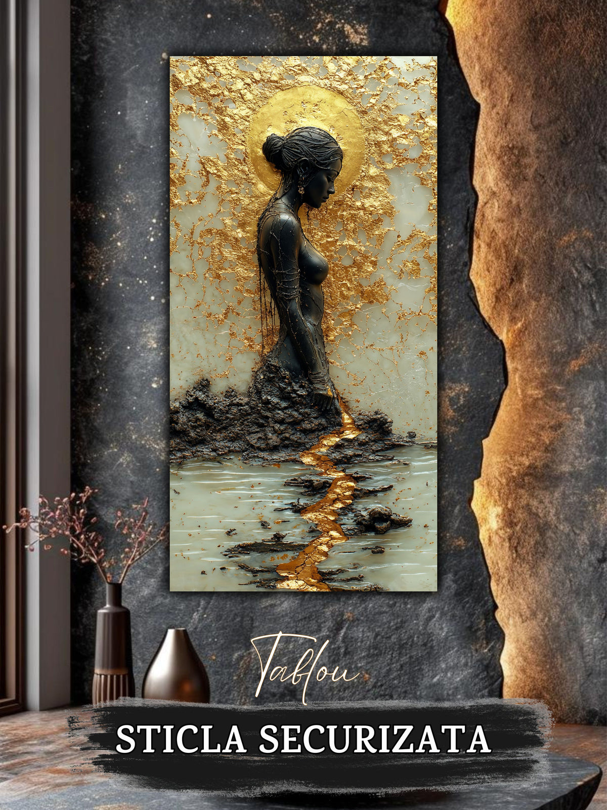 Tablou pentru sufragerie – Ember Path | Fragments of Becoming