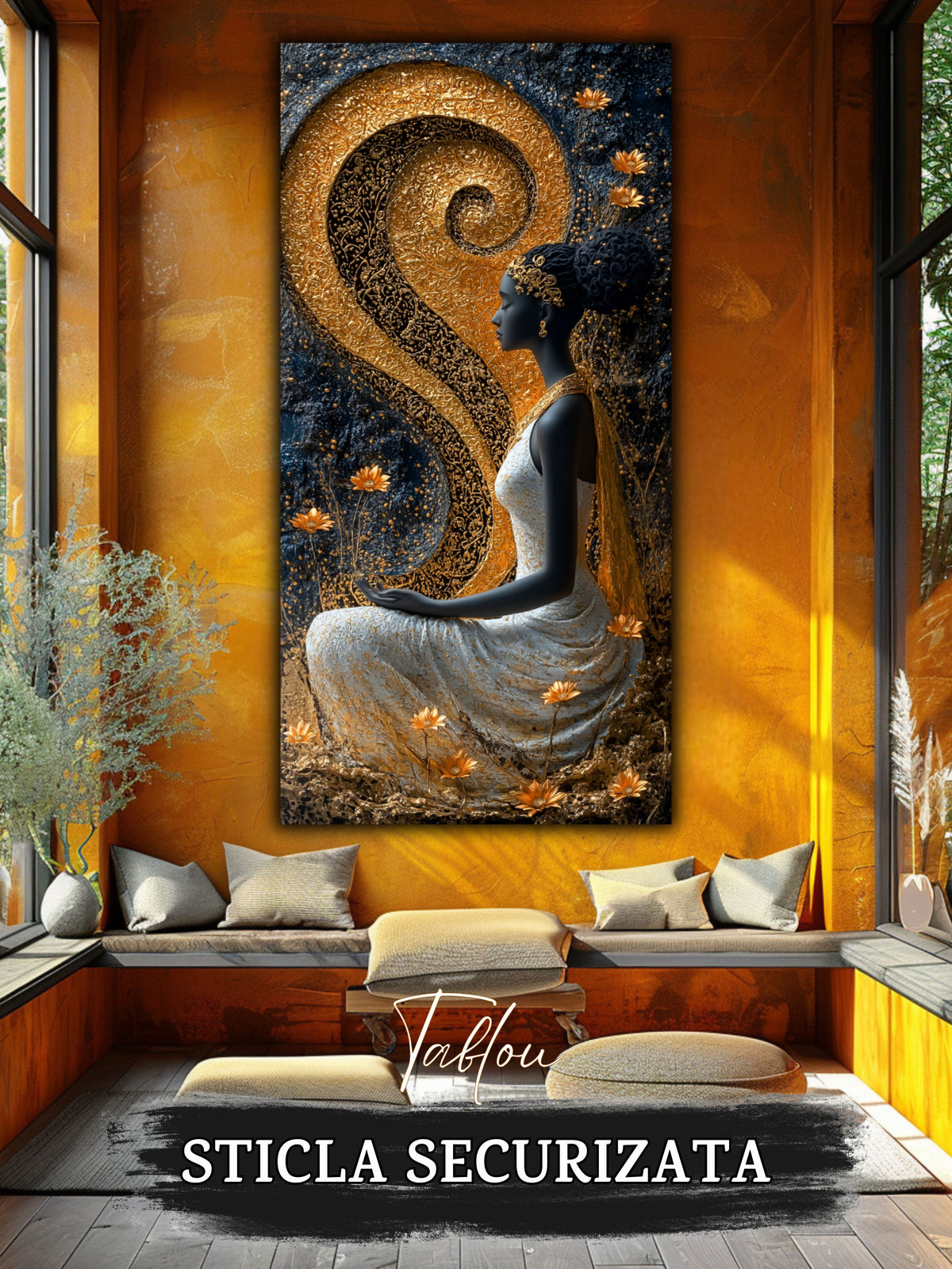 Tablou Sticla  - Aurum Divinum - 18