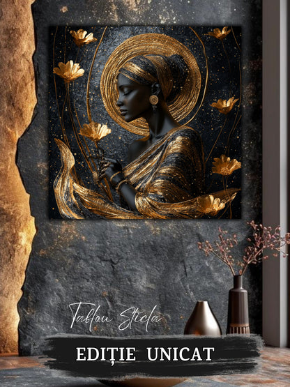Tablou Sticla - Aurum Divinum - 02