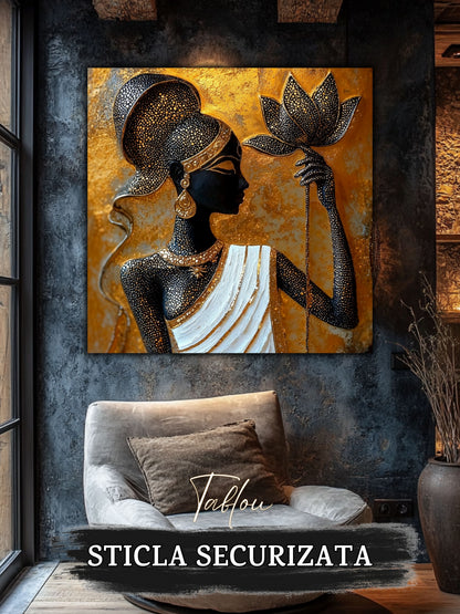 Tablou Sticla Securizata - Inner Lotus - 11