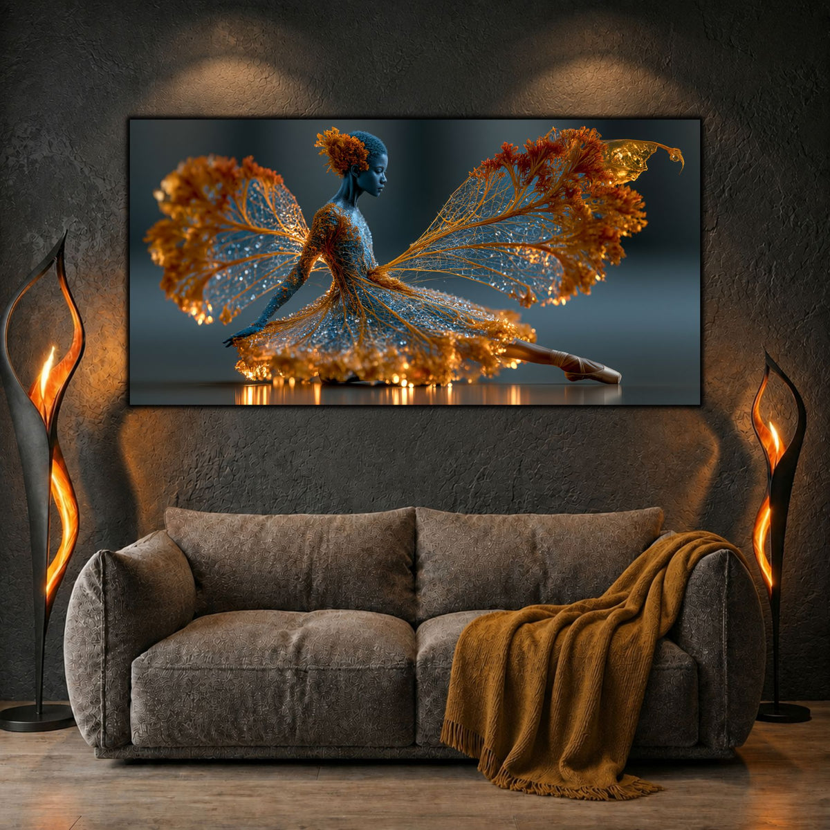 Tablou Abstract Living – A Red Accord