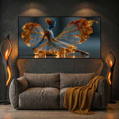Tablou Abstract Living – A Red Accord