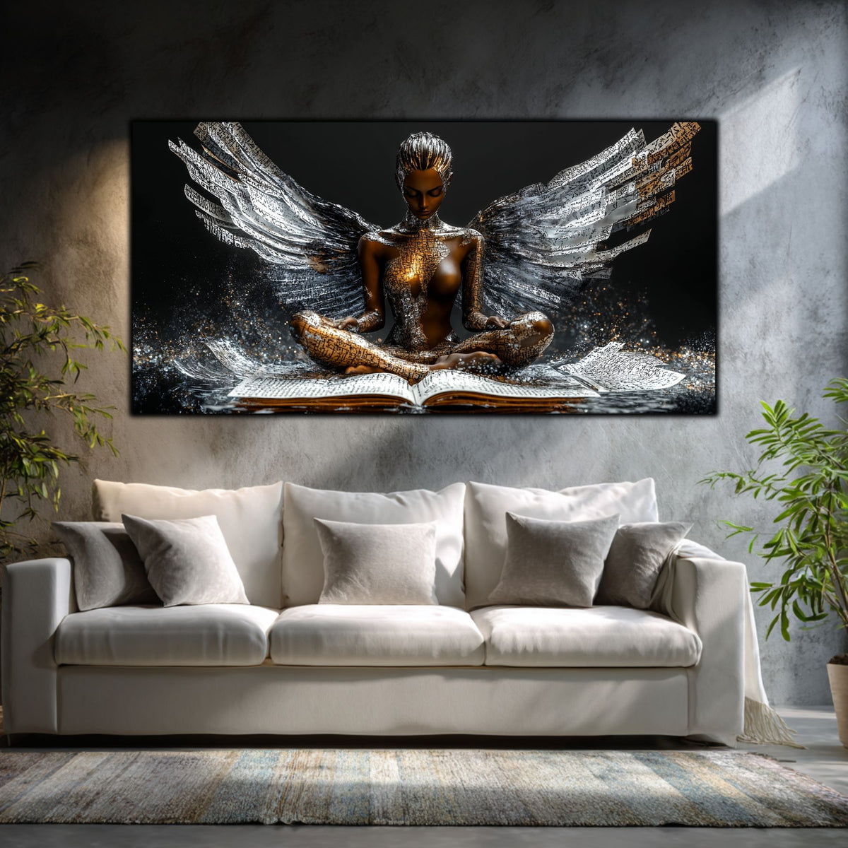 Tablou Sufragerie – Lumina dintre pagini