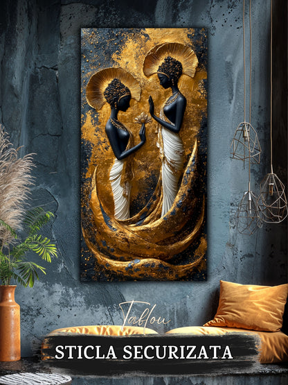 Tablou Sticla  - Aurum Divinum - 17