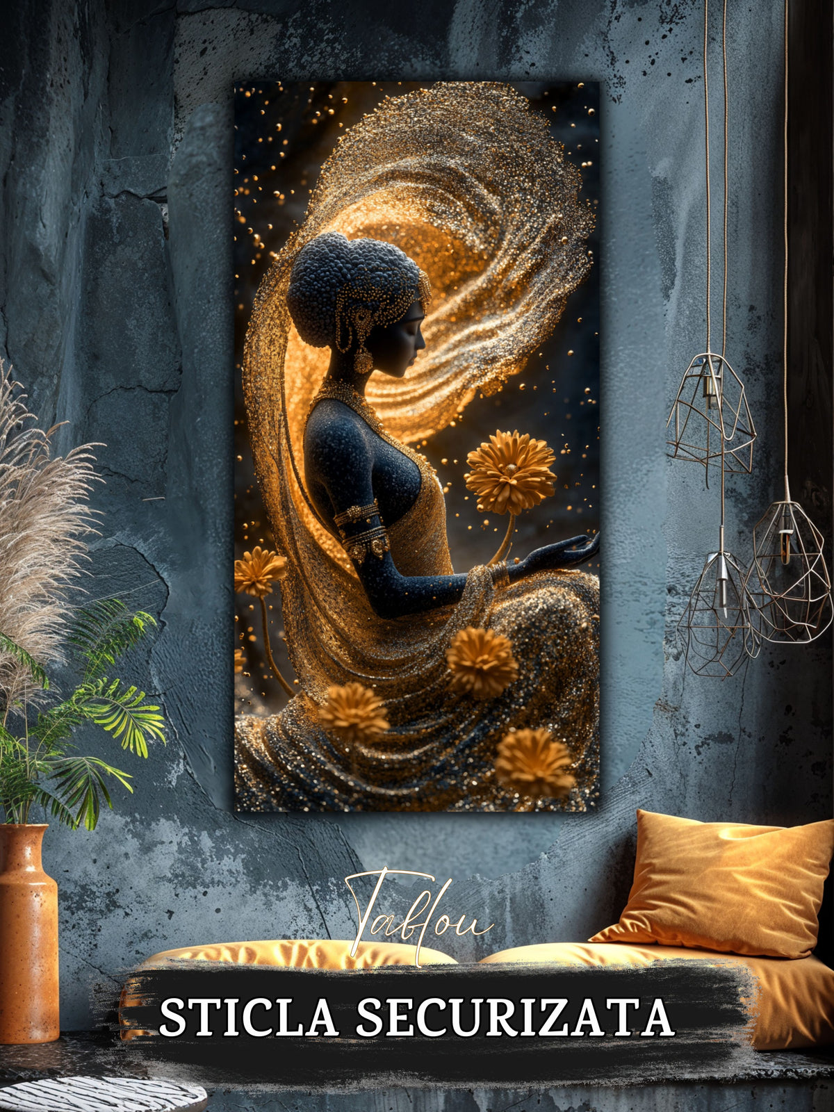 Tablou Sticla  - Aurum Divinum - 16