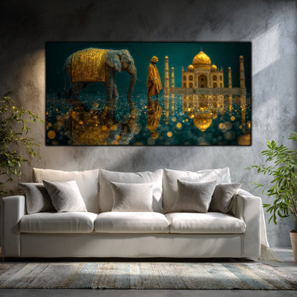 Tablou Modern Living – A Path in Gold