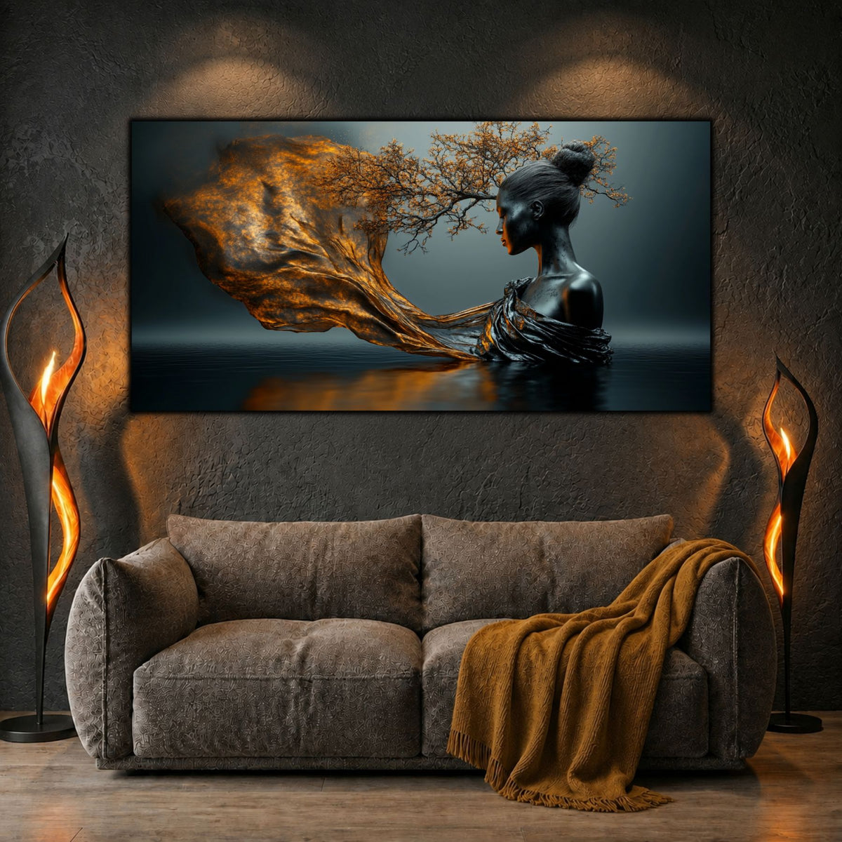 Tablou Modern Living Veșmântul Toamnei Aurii
