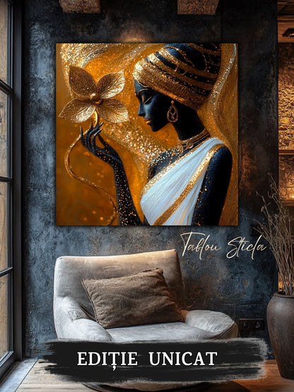 Tablou Sticla - Aurum Divinum - 07
