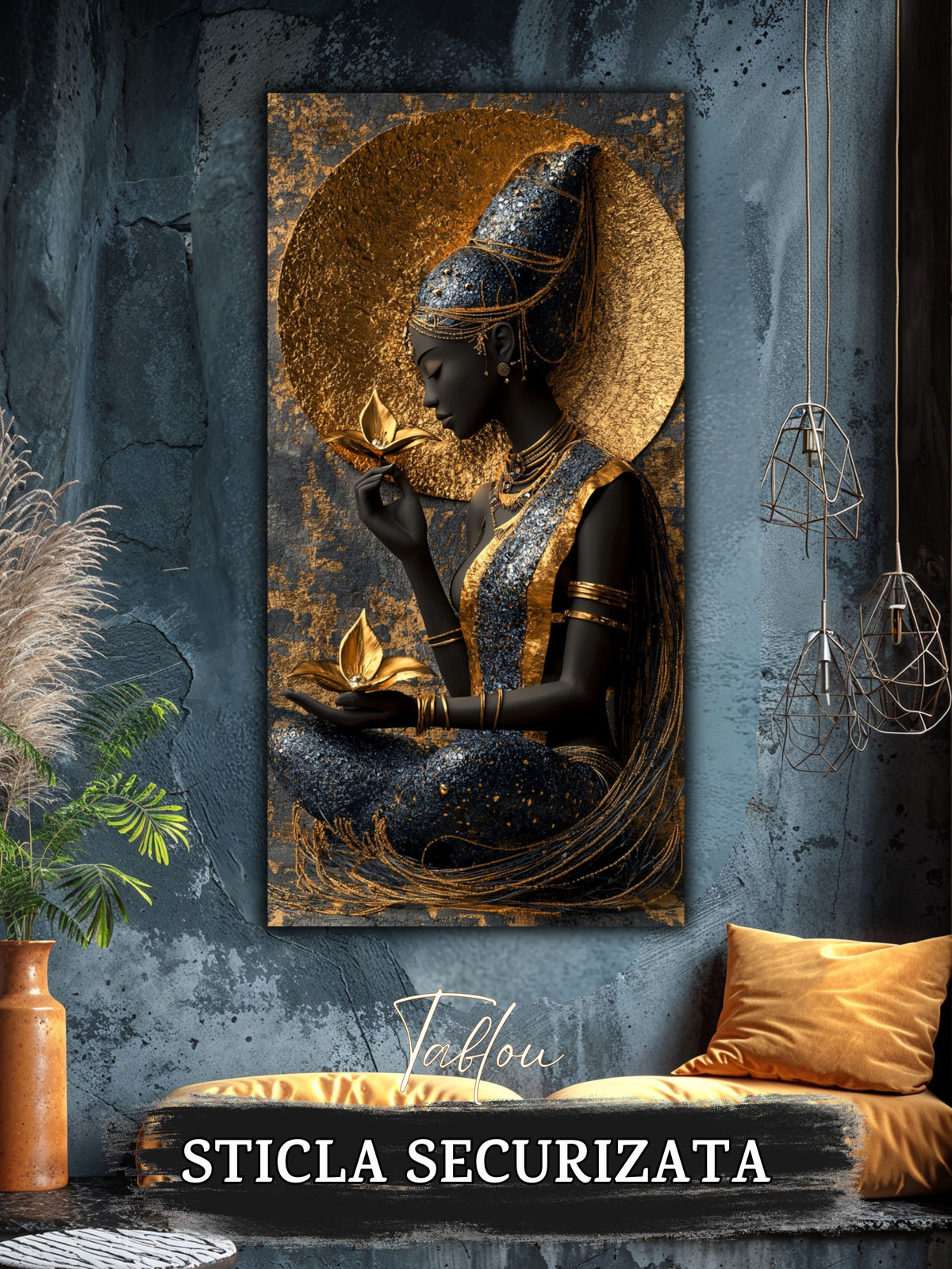 Tablou Sticla  - Aurum Divinum - 20