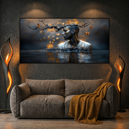 Tablou Modern Living Coroana Ramurilor de Foc