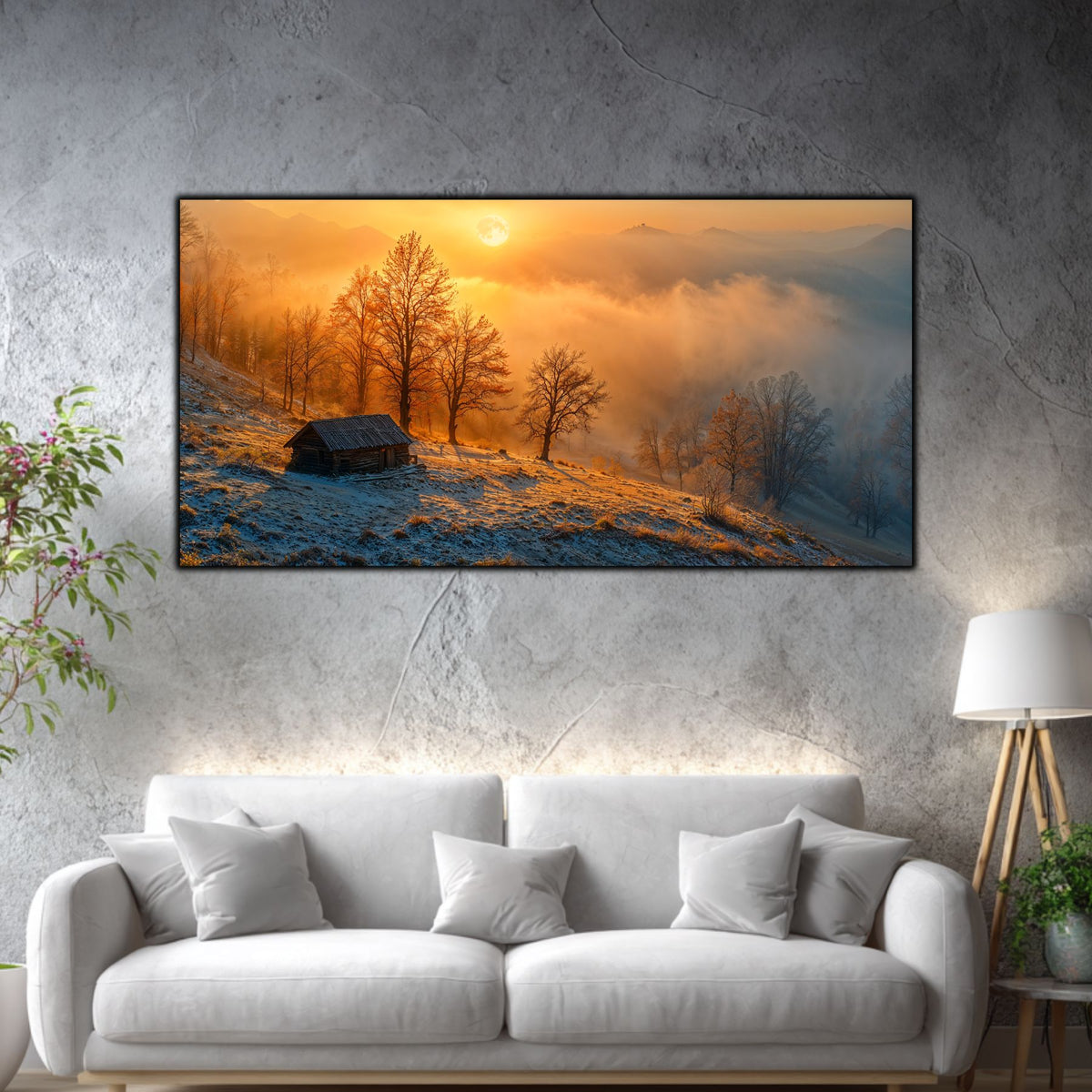 Tablouri Moderne Sufragerie – Cabin Above the Clouds | The Long Way Home