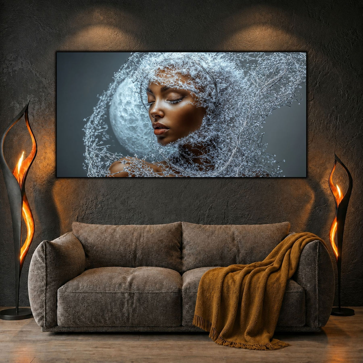 Tablou Decorativ Living Vălul Iernii