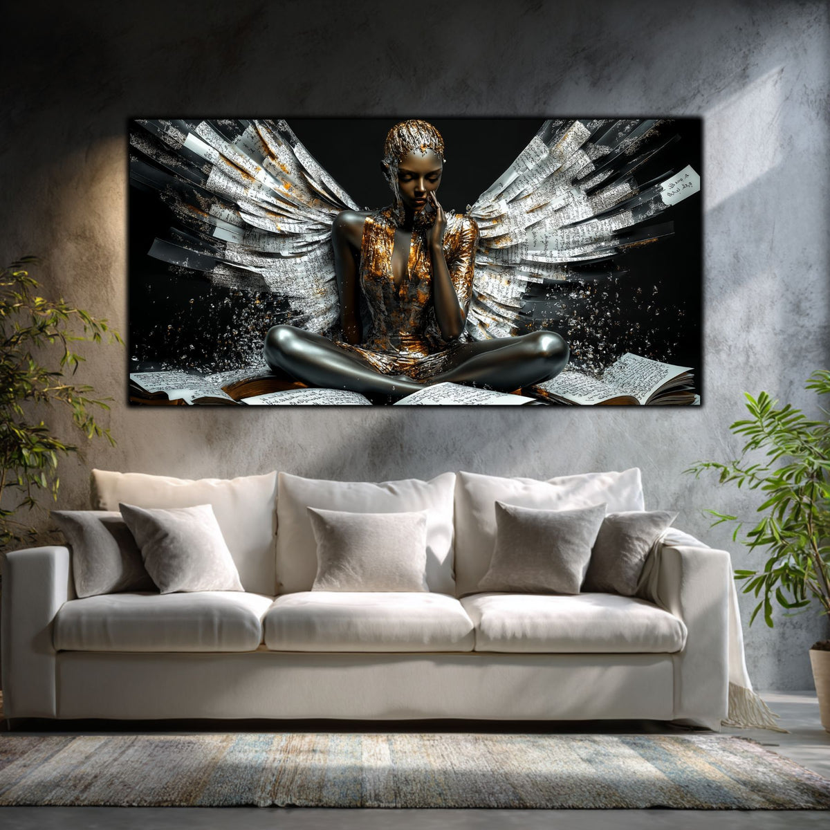 Tablou Sufragerie – Ecoul paginilor