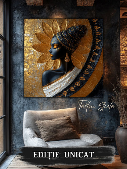 Tablou Sticla - Aurum Divinum - 03
