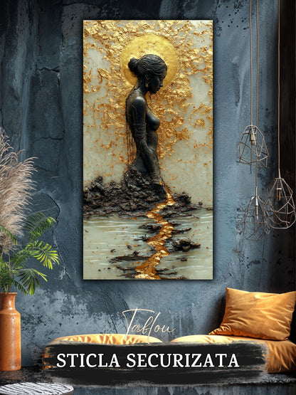Tablou pentru sufragerie – Ember Path | Fragments of Becoming
