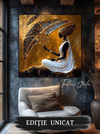 Tablou Sticla - Aurum Divinum - 05
