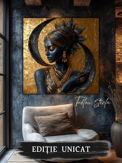 Tablou Sticla - Aurum Divinum - 04