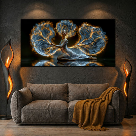 Tablou Abstract Living – The Blind Gold