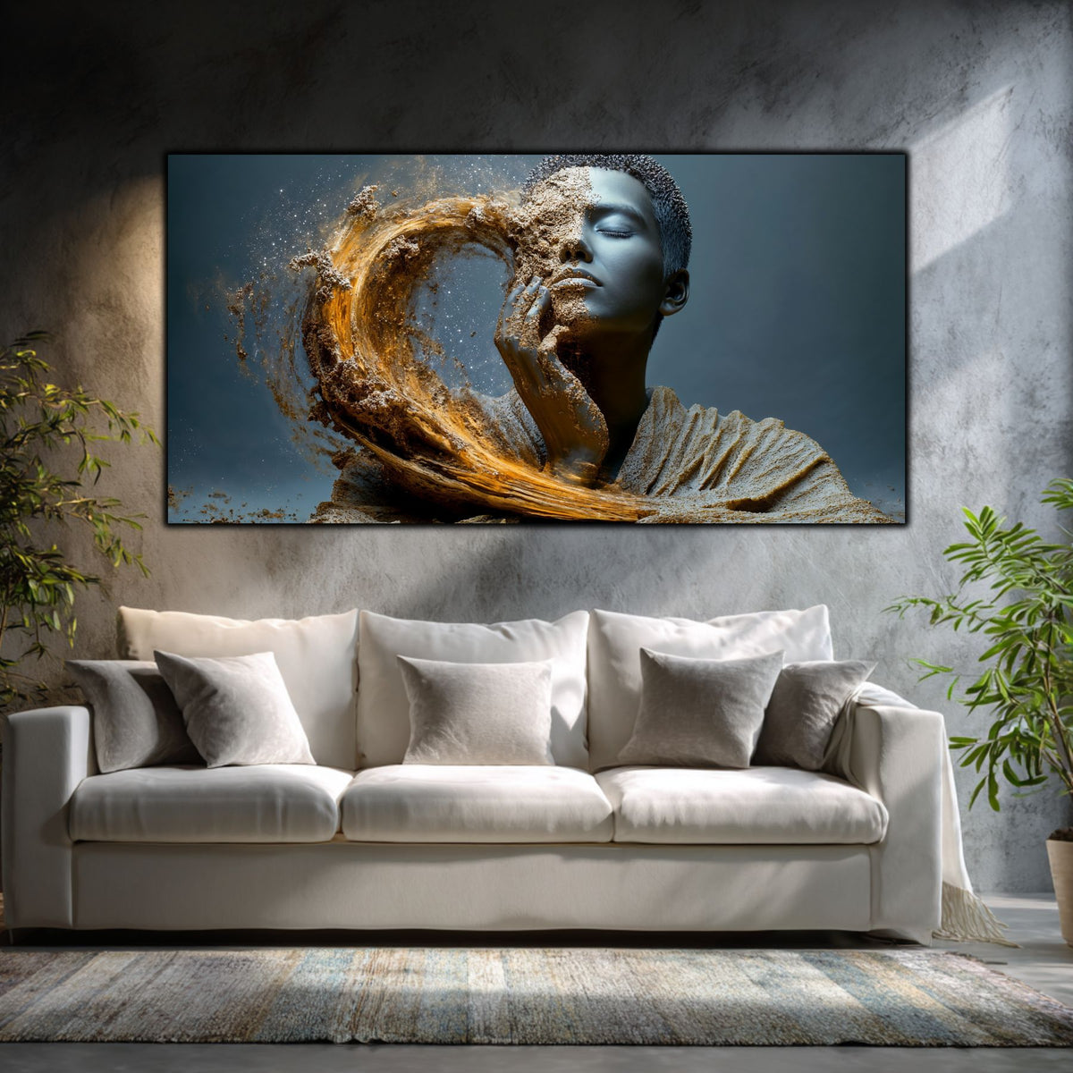 Tablou Abstract Living – Atingerea pulberii de stele