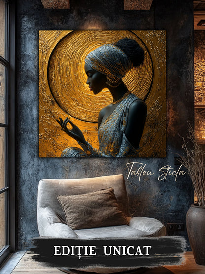 Tablou Sticla - Aurum Divinum - 10