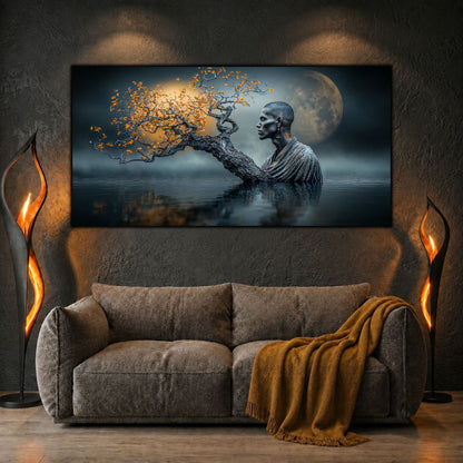 Tablou Modern Living Veghetorul Arborelui Lunar