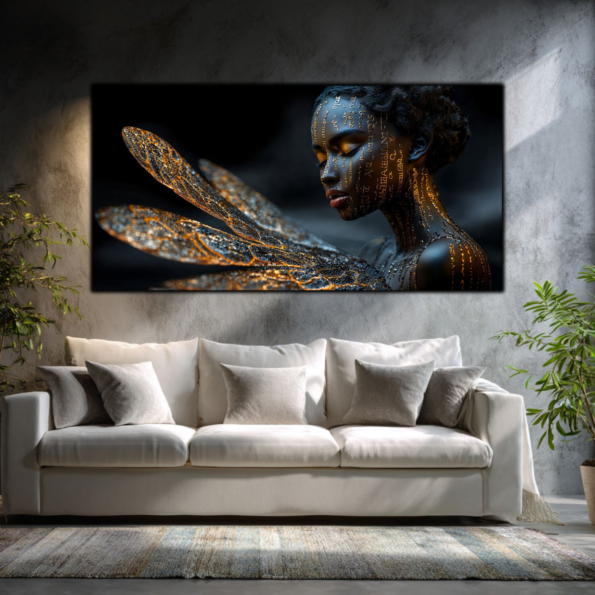 Tablou Dormitor Elegant – Whispers in Flight
