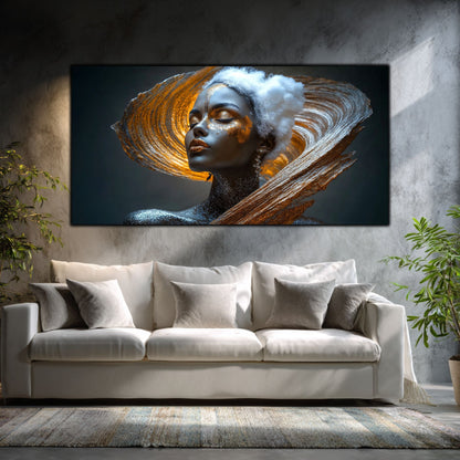 Tablou Decorativ Living Aureola de Chihlimbar