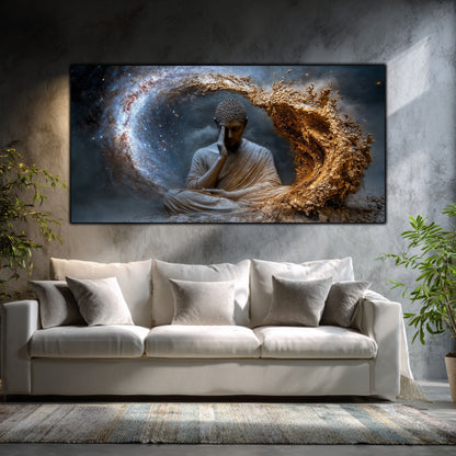 Tablou Abstract Living – Ochiul galaxiei adormite