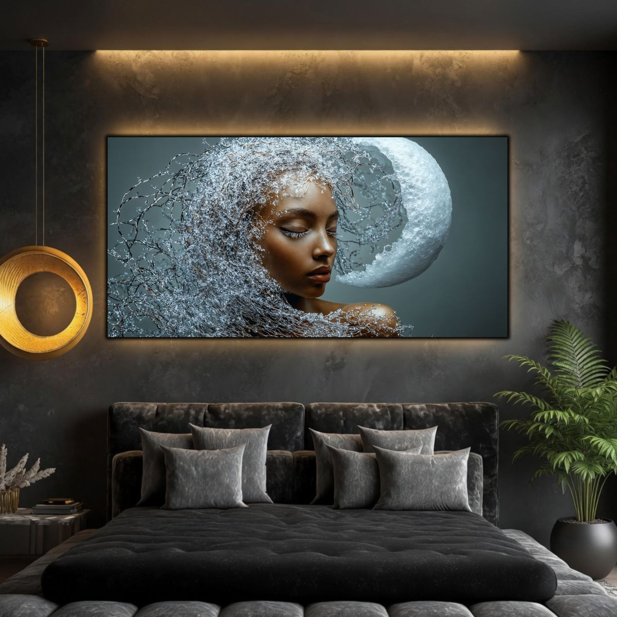 Tablou Decorativ Living Veghea Semilunii