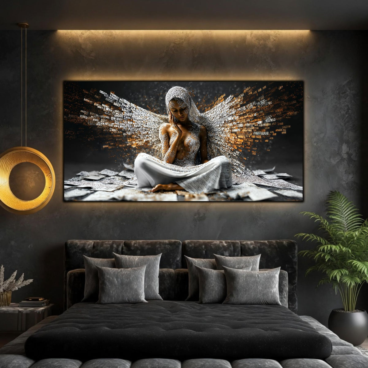 Tablou Decorativ Living Aripile Gândurilor