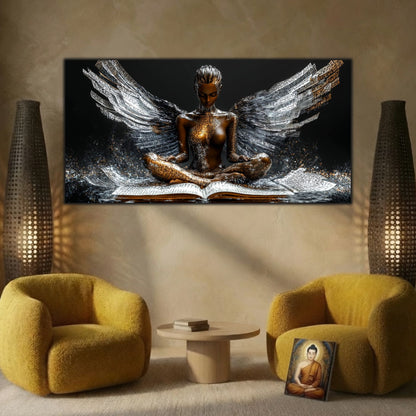 Tablou Sufragerie – Lumina dintre pagini