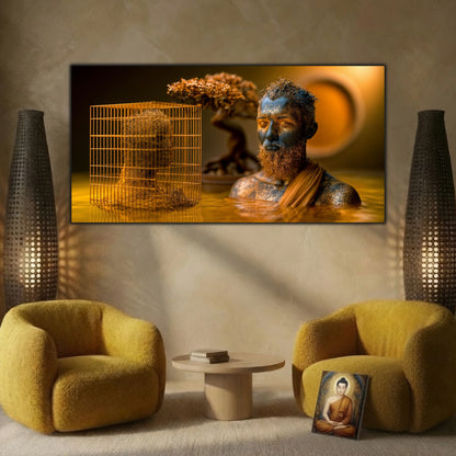 Tablou Modern Living – Paza umbrei din colivie