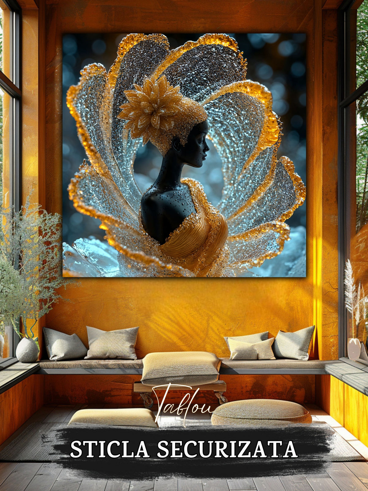 Tablou Sticla Securizata - Twisted Dream - 09