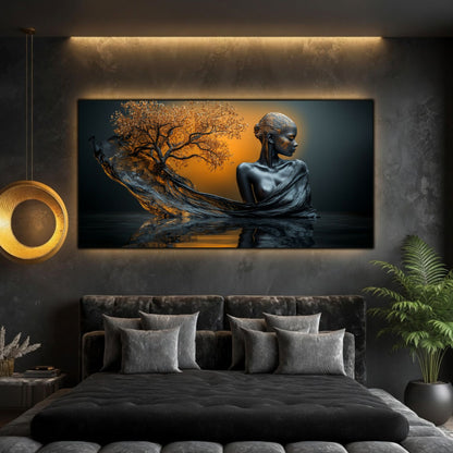 Tablou Modern Living Arborele Apusului Interior
