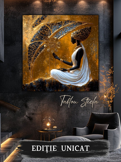 Tablou Sticla - Aurum Divinum - 05
