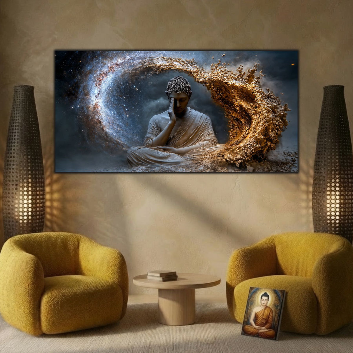 Tablou Abstract Living – Ochiul galaxiei adormite