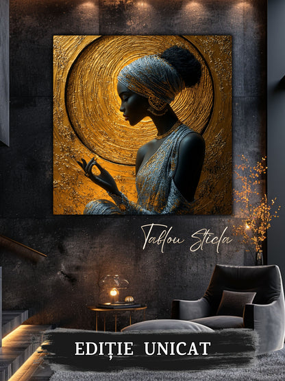 Tablou Sticla - Aurum Divinum - 10
