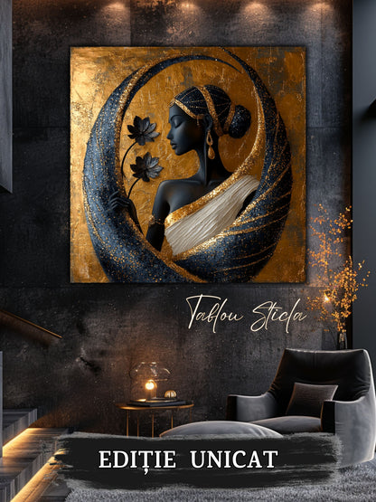 Tablou Sticla - Aurum Divinum - 06