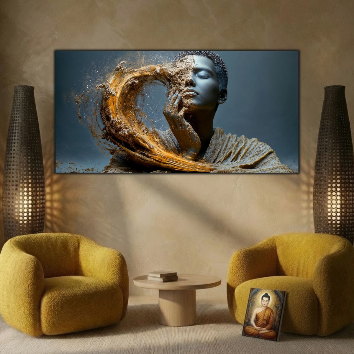 Tablou Abstract Living – Atingerea pulberii de stele