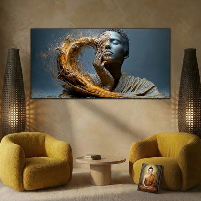 Tablou Abstract Living – Atingerea pulberii de stele