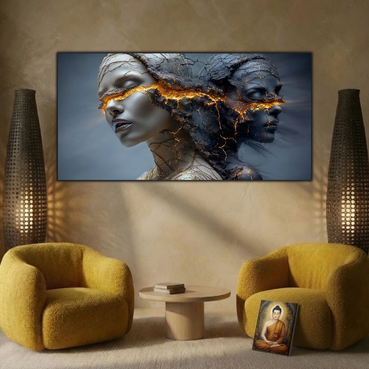 Tablou Living Modern – Jarul dintre noi
