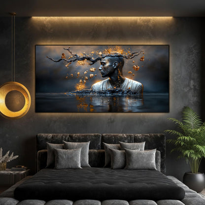 Tablou Modern Living Coroana Ramurilor de Foc