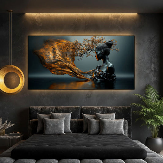Tablou Modern Living Veșmântul Toamnei Aurii
