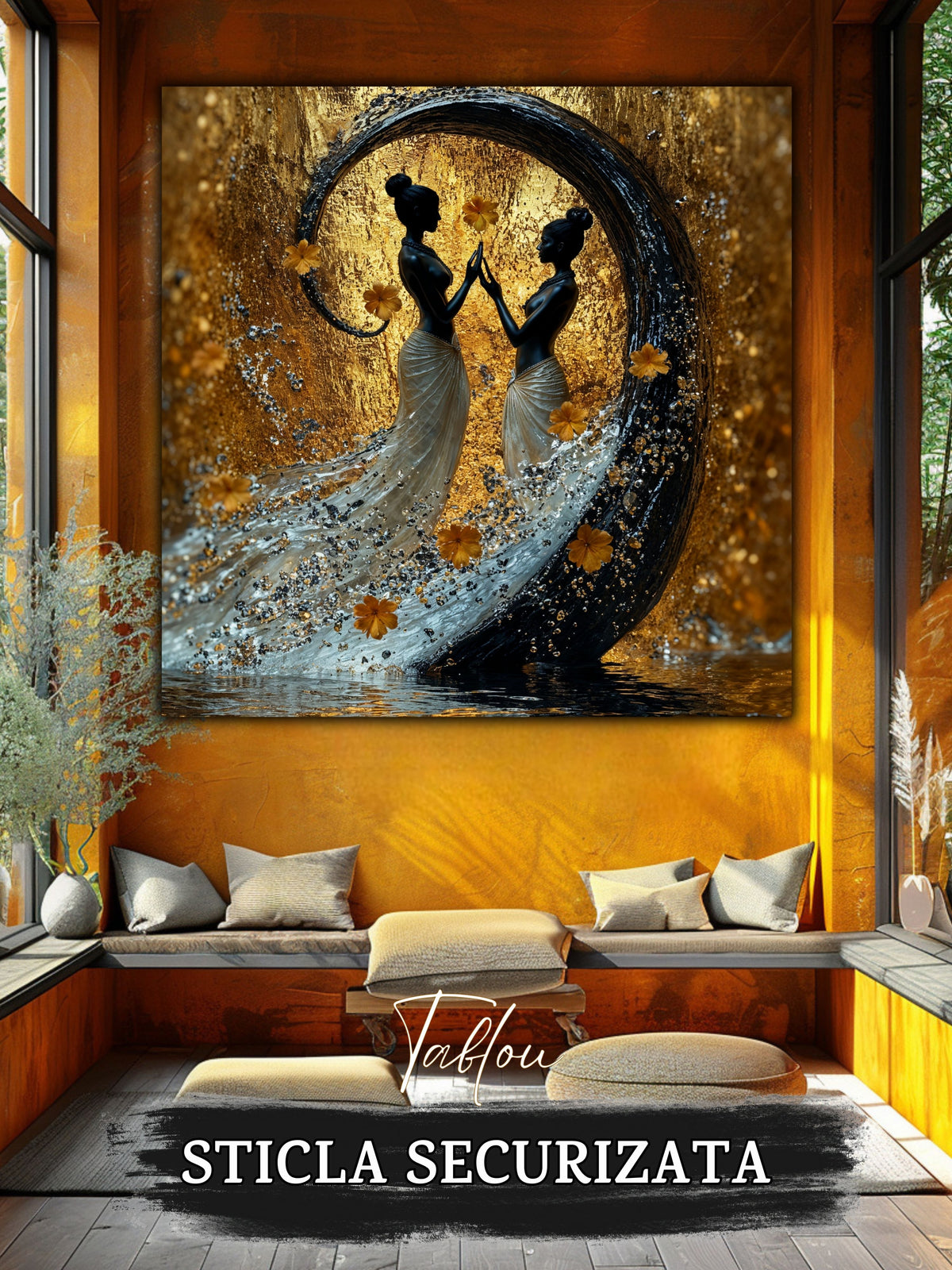 Tablou Sticla Securizata - Twisted Dream - 06