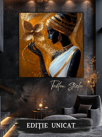 Tablou Sticla - Aurum Divinum - 07