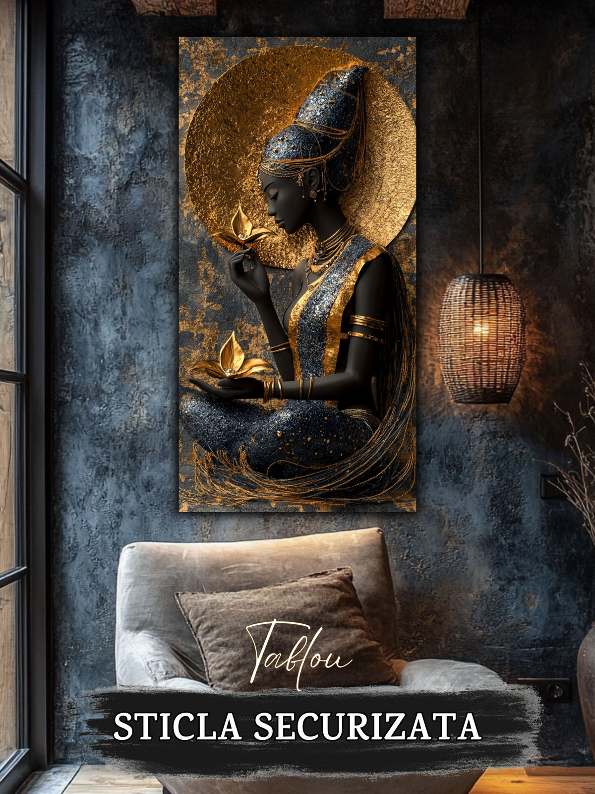 Tablou Sticla  - Aurum Divinum - 20