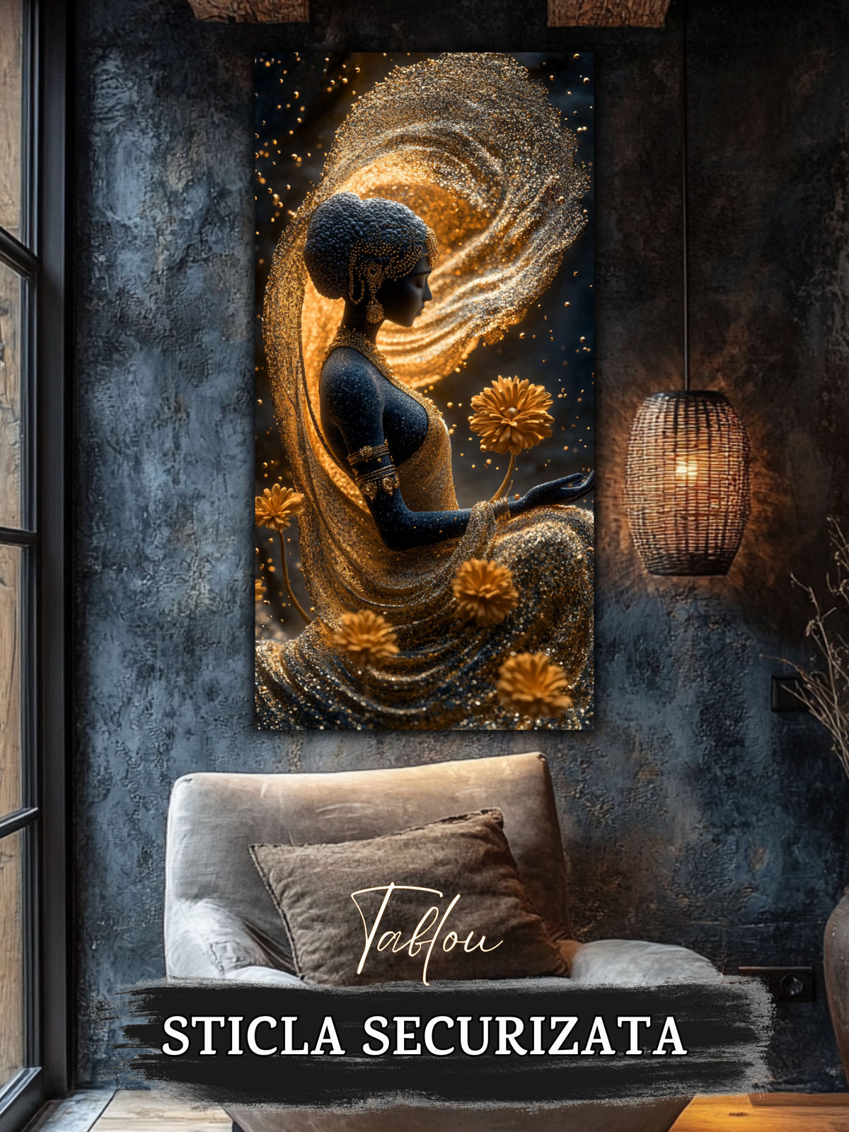 Tablou Sticla  - Aurum Divinum - 16