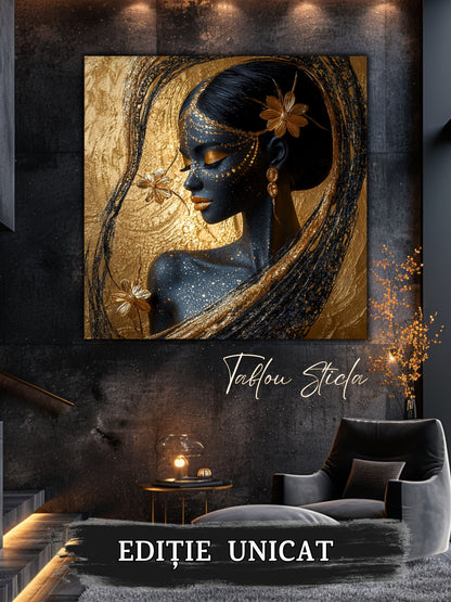 Tablou Sticla - Aurum Divinum - 08