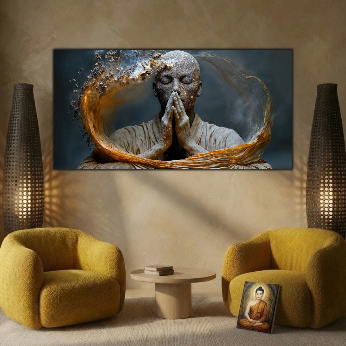 Tablou Abstract Living – Rugăciune în pulbere de stele