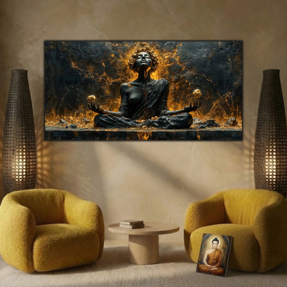 Tablou Modern Sufragerie Paza Aurului Interior